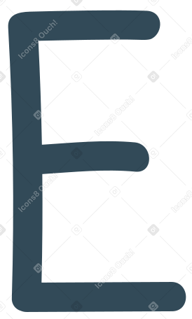 e dark blue Illustration in PNG, SVG