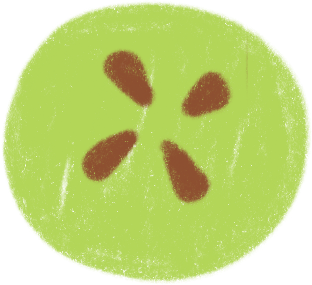 Grape half PNG, SVG
