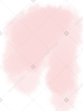 pink watercolor stain PNG、SVG