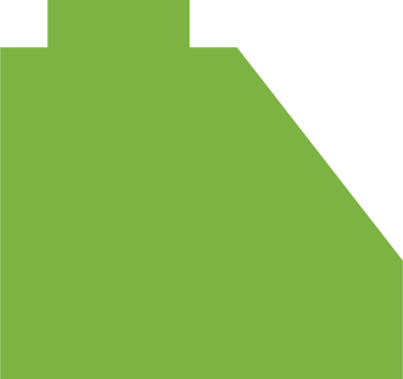 Строительный блок зеленый в PNG, SVG