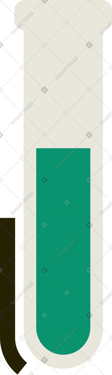 Chemistry test tube PNG, SVG