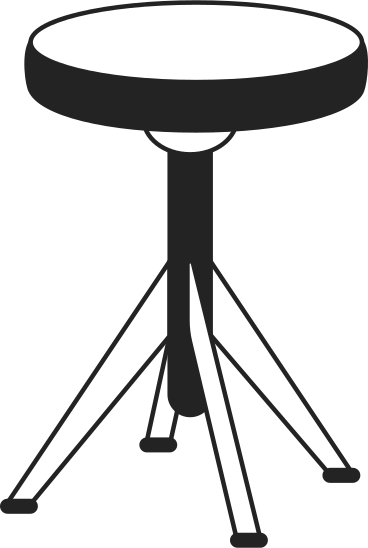round chair PNG, SVG