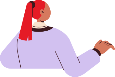 Frau in einer strickjacke PNG, SVG