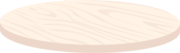 Tavolo in legno beige PNG, SVG