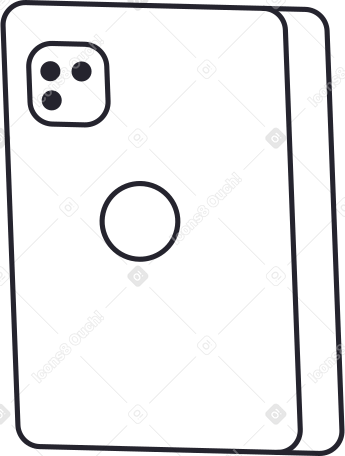 white tablet with camera PNG, SVG