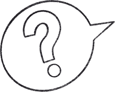 Bubble with a question mark PNG、SVG
