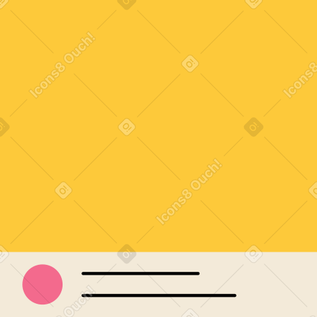 yellow picture with caption PNG, SVG