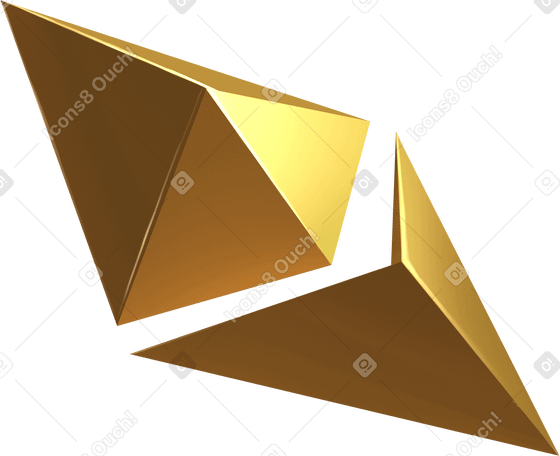 golden etherium logo в PNG, SVG