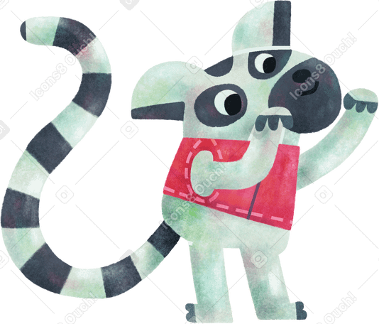 lemur PNG, SVG