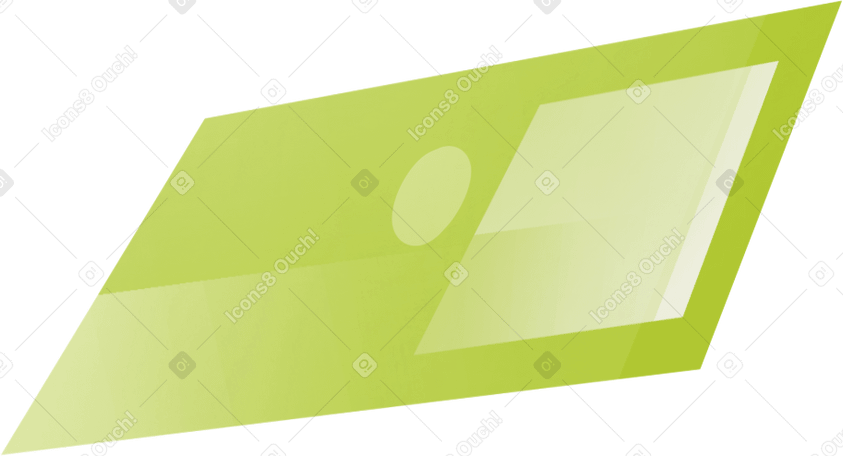 rectangle green PNG, SVG
