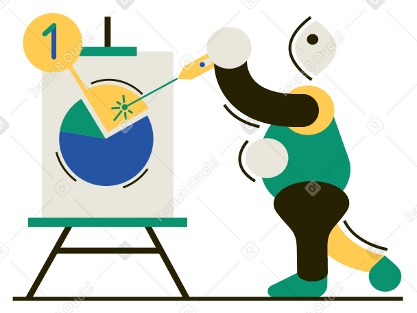 Analysis Illustration in PNG, SVG
