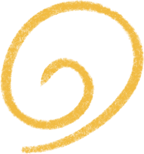 yellow curl PNG, SVG