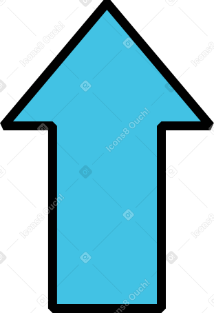 colored arrow PNG, SVG