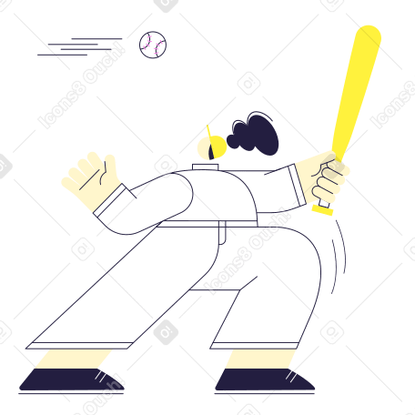 Kick, Serve! Illustration in PNG, SVG