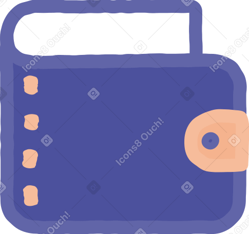 wallet Illustration in PNG, SVG