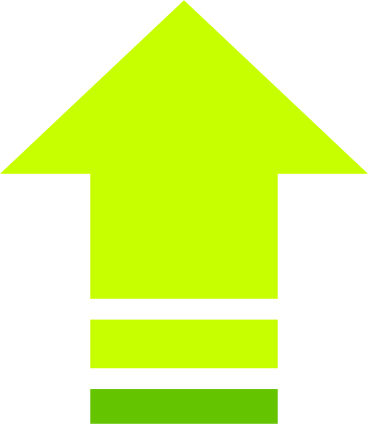 green up arrow PNG, SVG