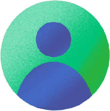 User icon in green circle PNG, SVG