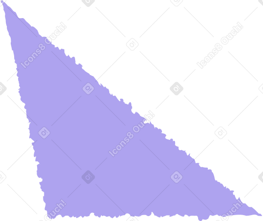 scalene purple PNG, SVG