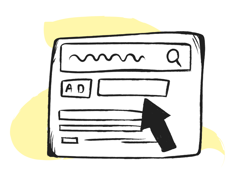 Immagine Vettoriale annunci seo su google in PNG e SVG in stile | Illustrazioni Icons8