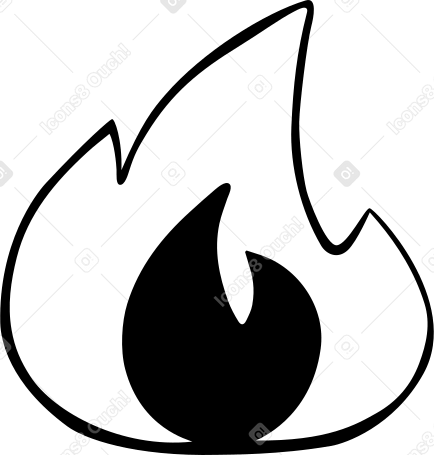 fuego PNG, SVG