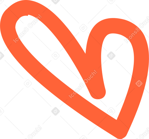 heart red PNG, SVG
