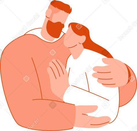 couple of lovers PNG, SVG