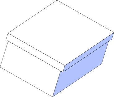 white cardboard box PNG, SVG