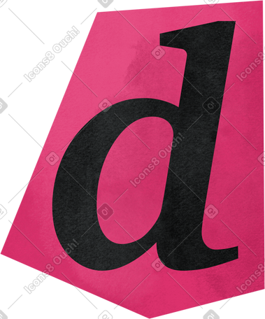 collage lowercase letter d PNG, SVG