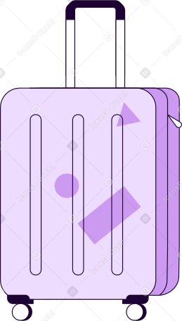 車輪付きスーツケース PNG、SVG
