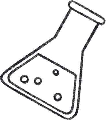 glass flask PNG, SVG