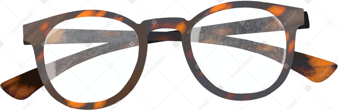 stylish glasses PNG, SVG