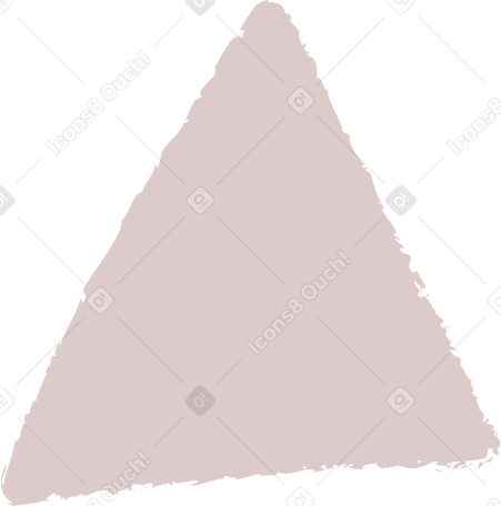 Dark pink triangle Illustration in PNG, SVG