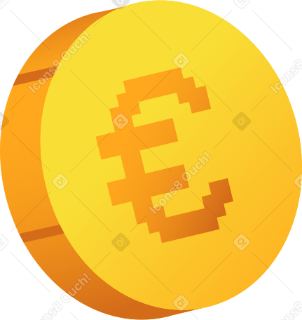 欧元硬币 PNG, SVG