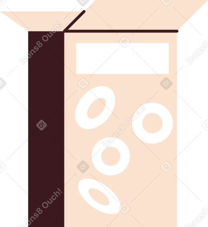 open food box PNG, SVG
