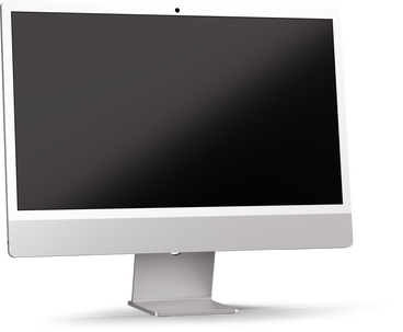 Экран компьютера выключен в PNG, SVG