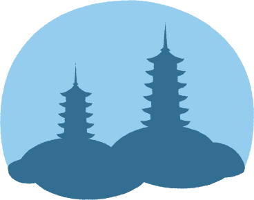 pagoda background PNG, SVG