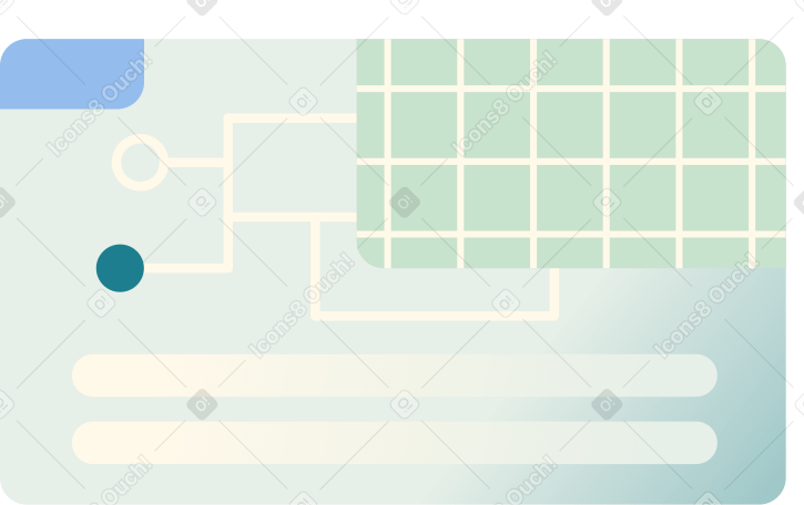graph popup window Illustration in PNG, SVG