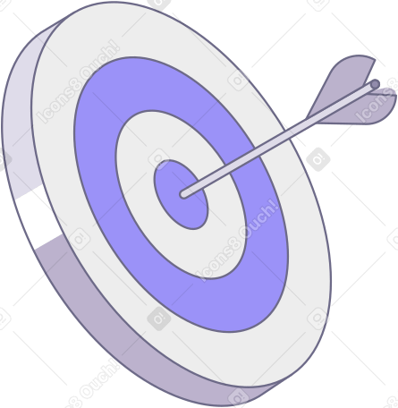cible avec flèche PNG, SVG