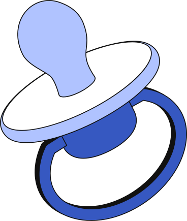 pacifier PNG, SVG