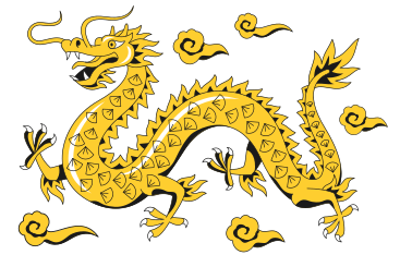 Dragon chinois PNG, SVG