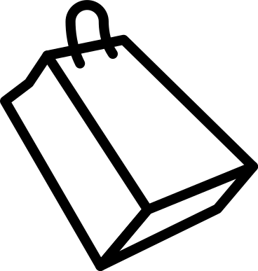 Белый пакет в PNG, SVG