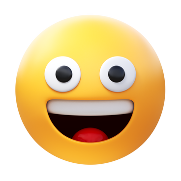 grinning face emoji PNG, SVG