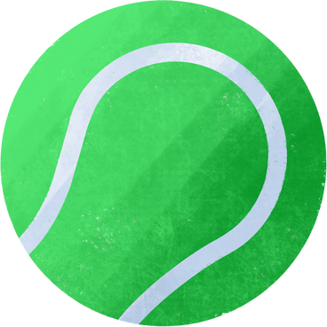 green tennis ball PNG, SVG