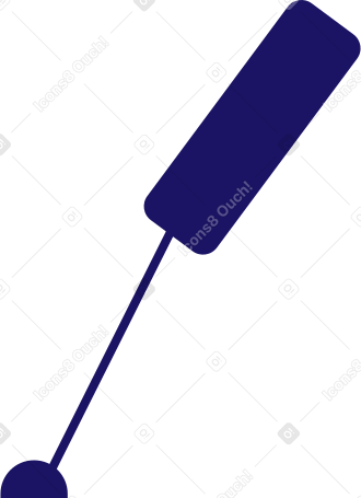blue tilt microphone Illustration in PNG, SVG