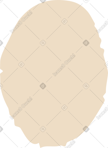 Beige ellipse PNG, SVG