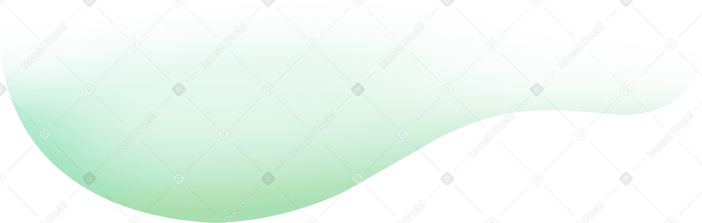 green irregular rounded shape в PNG, SVG