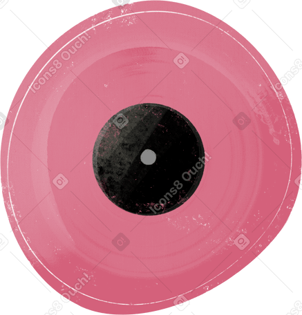 vinyl record Illustration in PNG, SVG