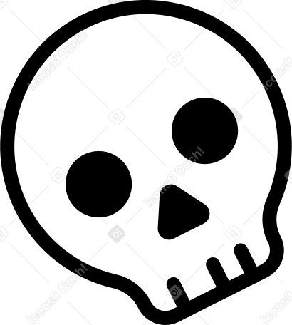 skull big PNG, SVG