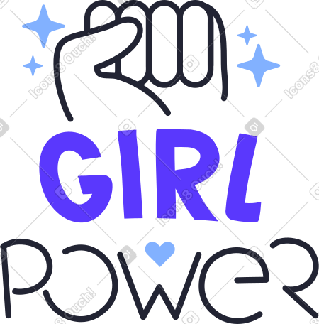 女孩的力量 PNG, SVG