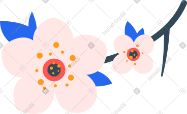 梅花 PNG, SVG